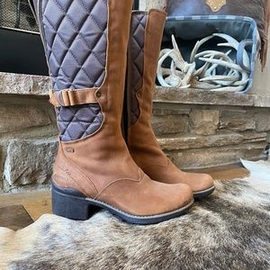 NEW Merrell Womens Chateau Pull Waterproof Tall Side Zip Casual High  Boots